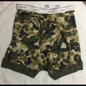 NWOT jockey XL Camouflage Boys Boxer Briefs